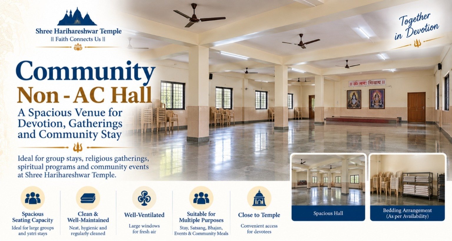Community Non-AC Hall